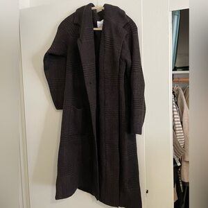 CJLA Eleanor coat in brown, size XL. Never worn